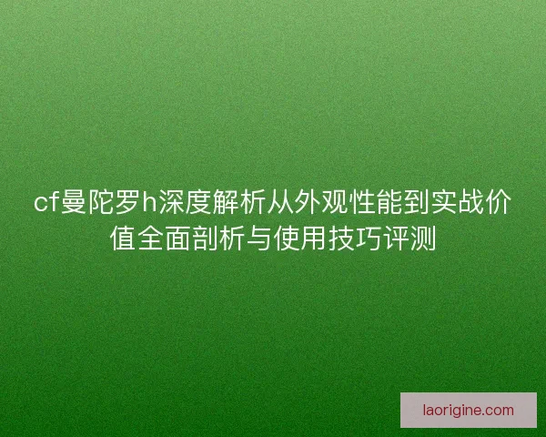 cf曼陀罗h深度解析从外观性能到实战价值全面剖析与使用技巧评测